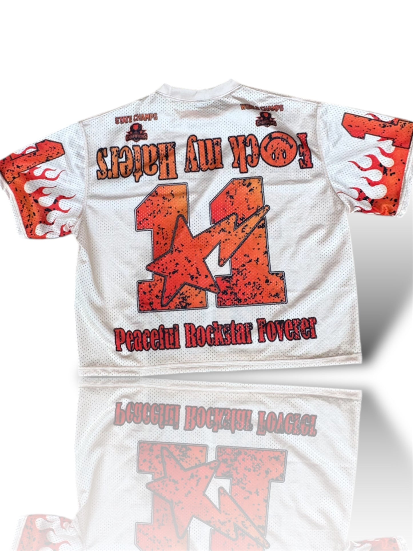 Tan ‘Peaceful Department' Jersey