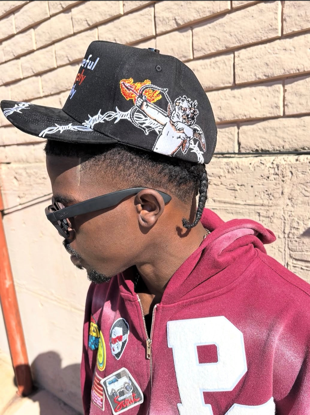 ‘Peaceful Supply Daily’ Vintage Cupid Hat