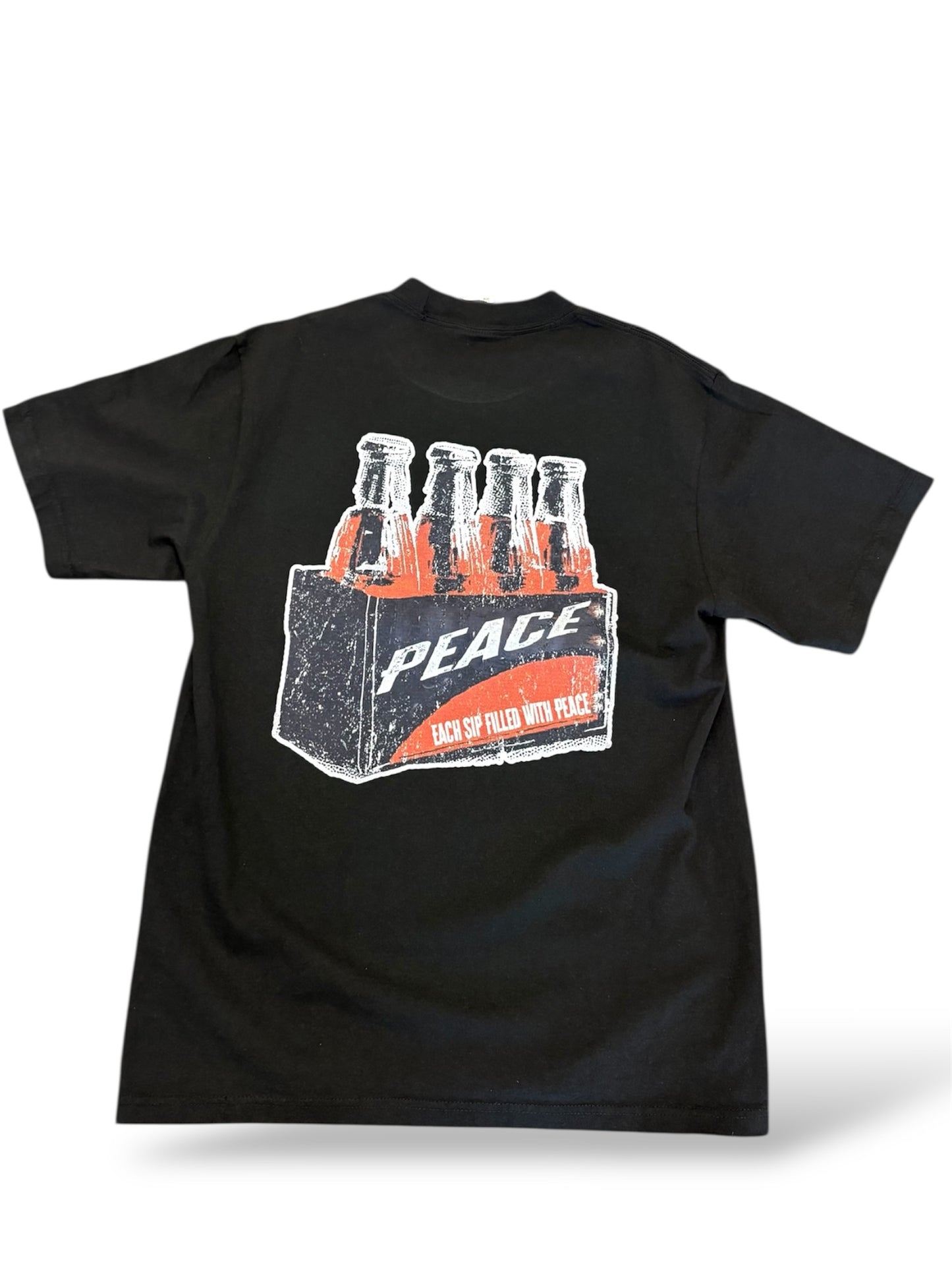 Black ‘Every Sip Filled With Peace’ T-Shirt