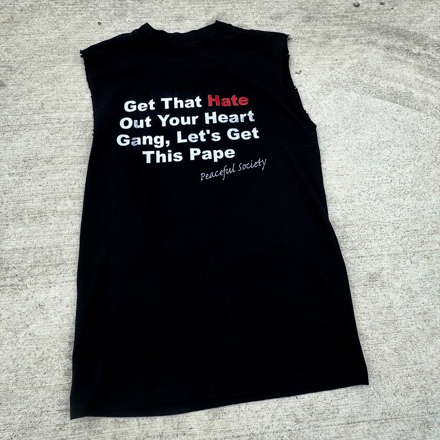 ‘Let’s Get This Pape’ Sleeveless T-Shirt