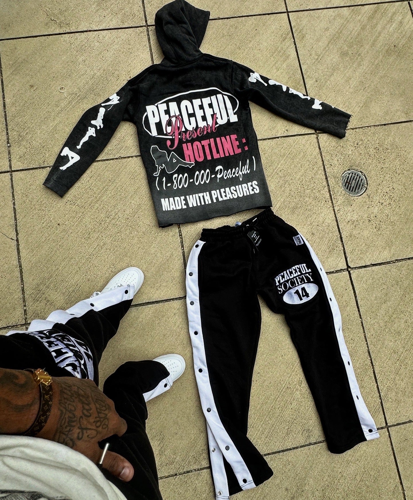 ‘Call Me When You’re Lonely’ Black Hoodie