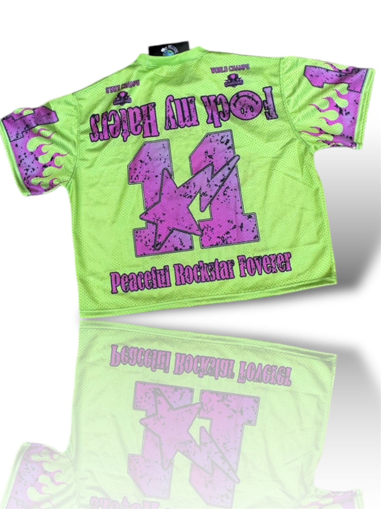 Green ‘Peaceful Department’ Jersey