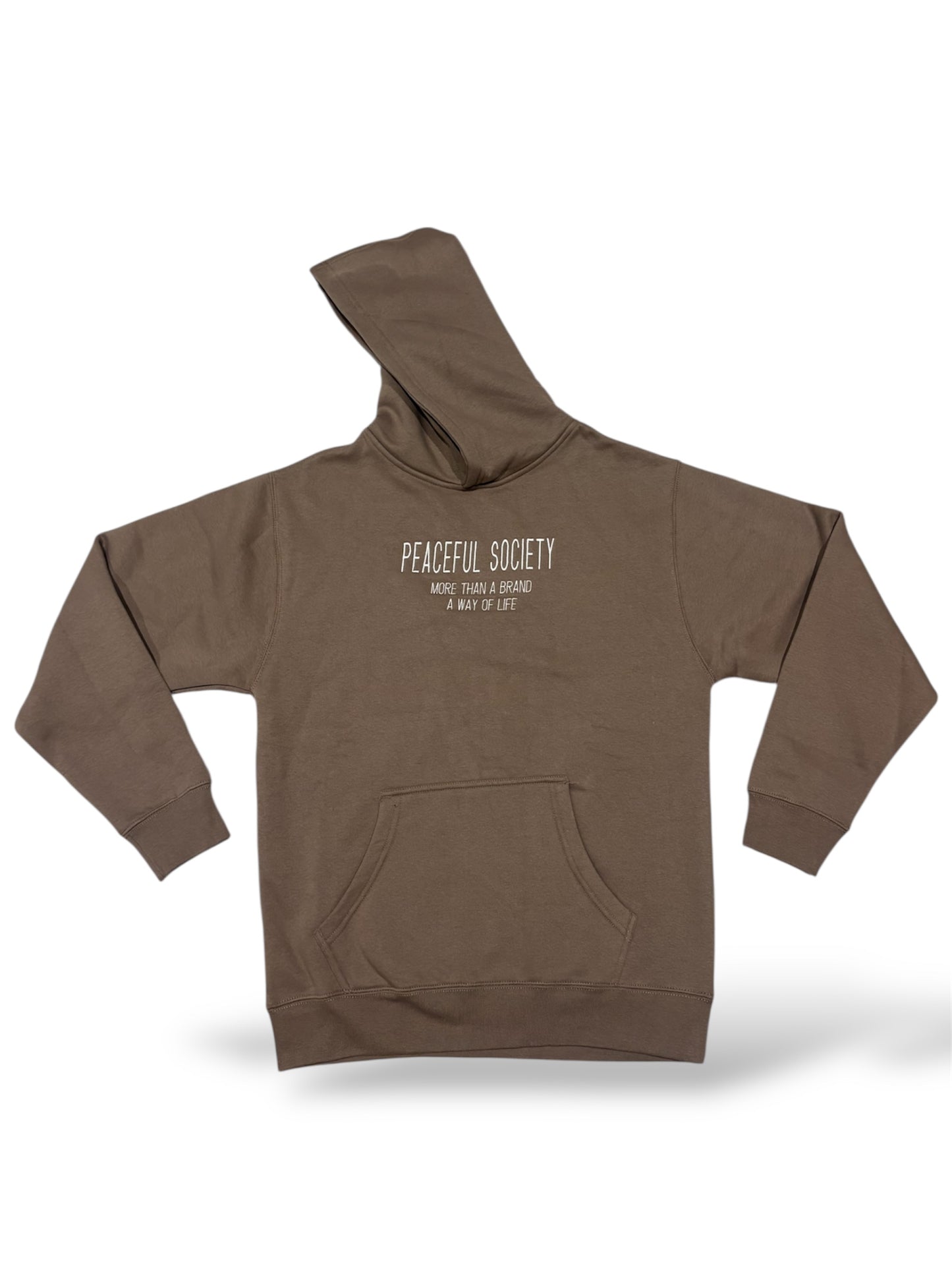 ‘Peaceful Society’ Heavyweight Hoodie