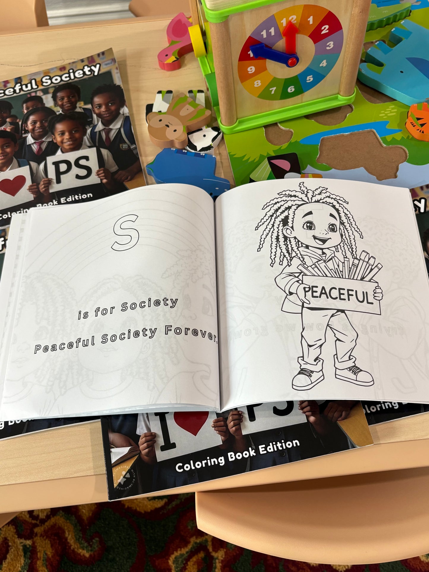 Peaceful Society ‘Coloring Book’