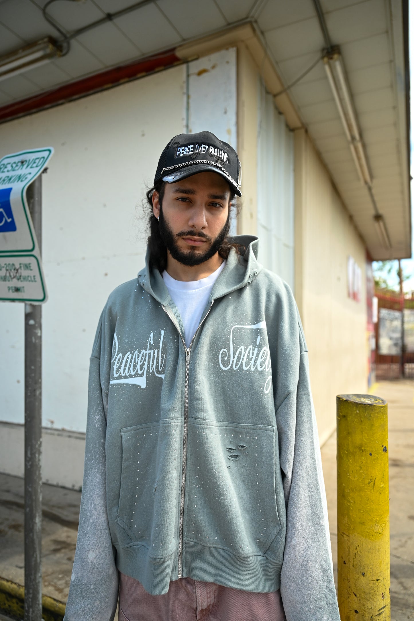 Peaceful Society ‘Vintage Rhinestone’ Jacket