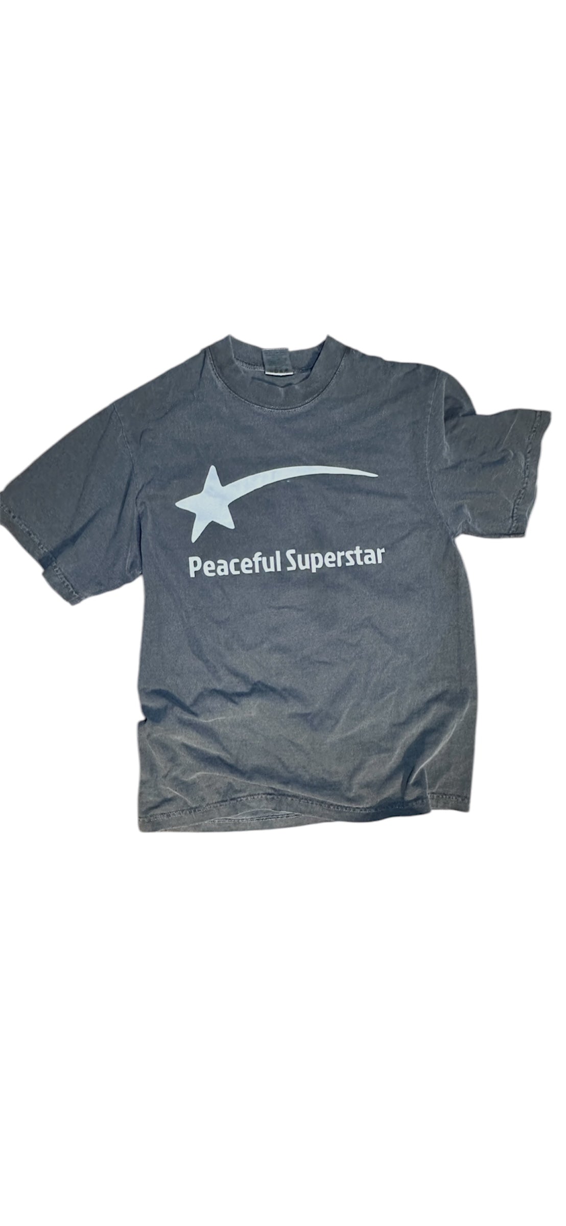 Vintage Fade ‘Peaceful Superstar’ T-Shirt
