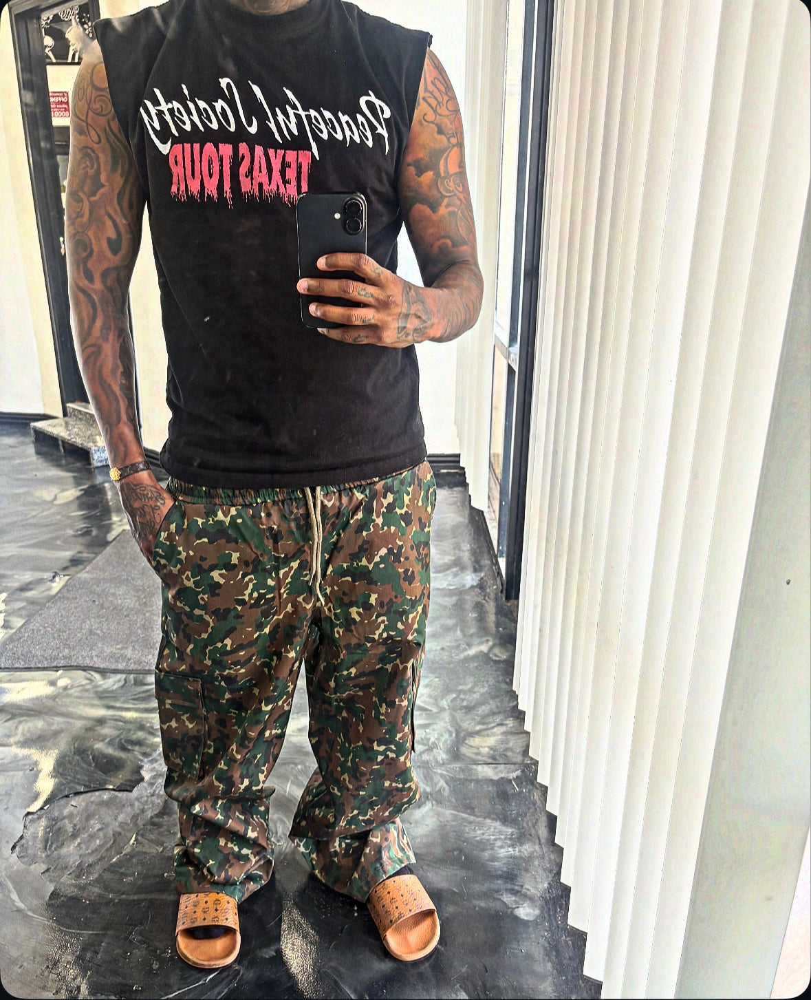 Baggy Camo ‘Plain Jane’ Cargo Pants