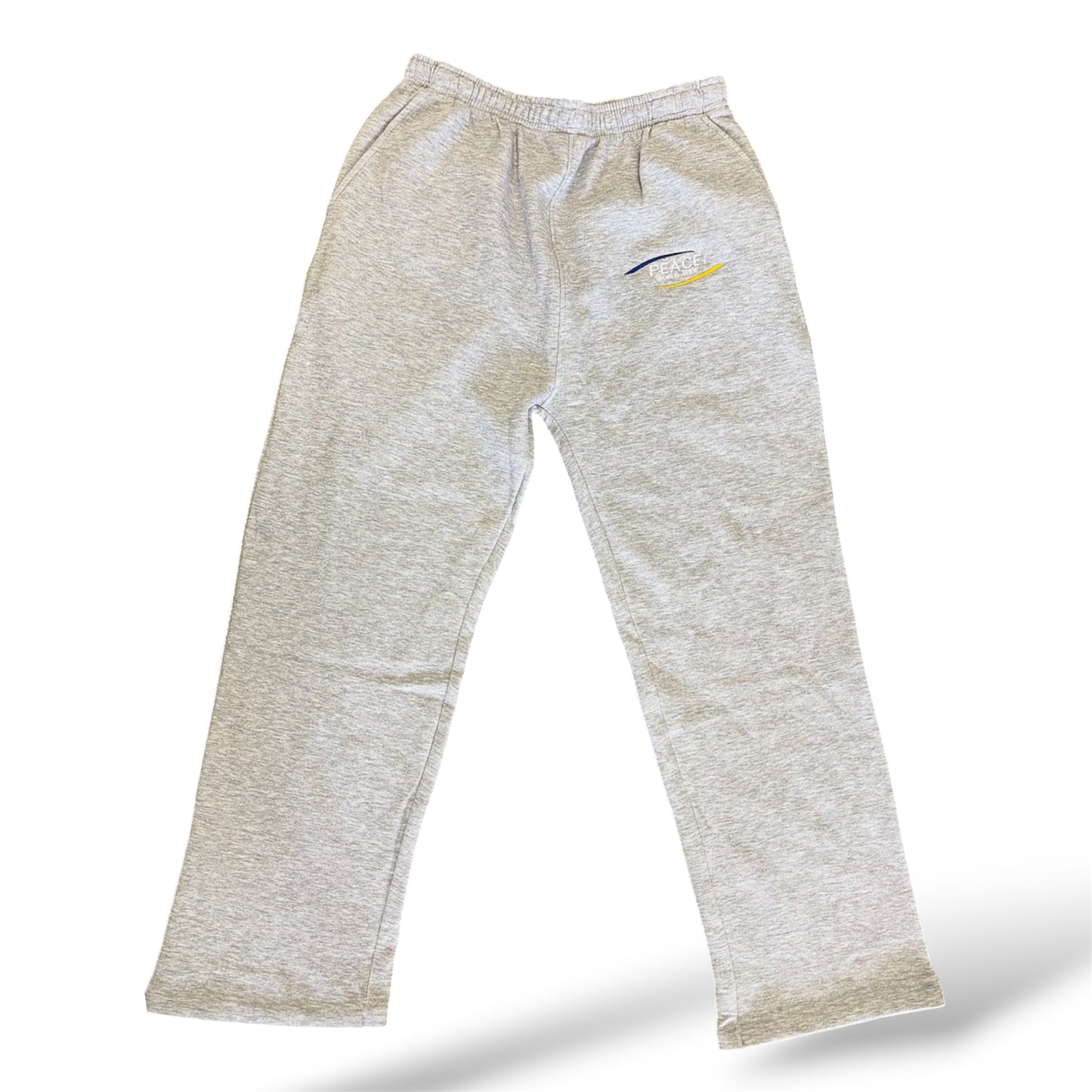 Grey Baggy ‘Peace World-Wide’ Sweats