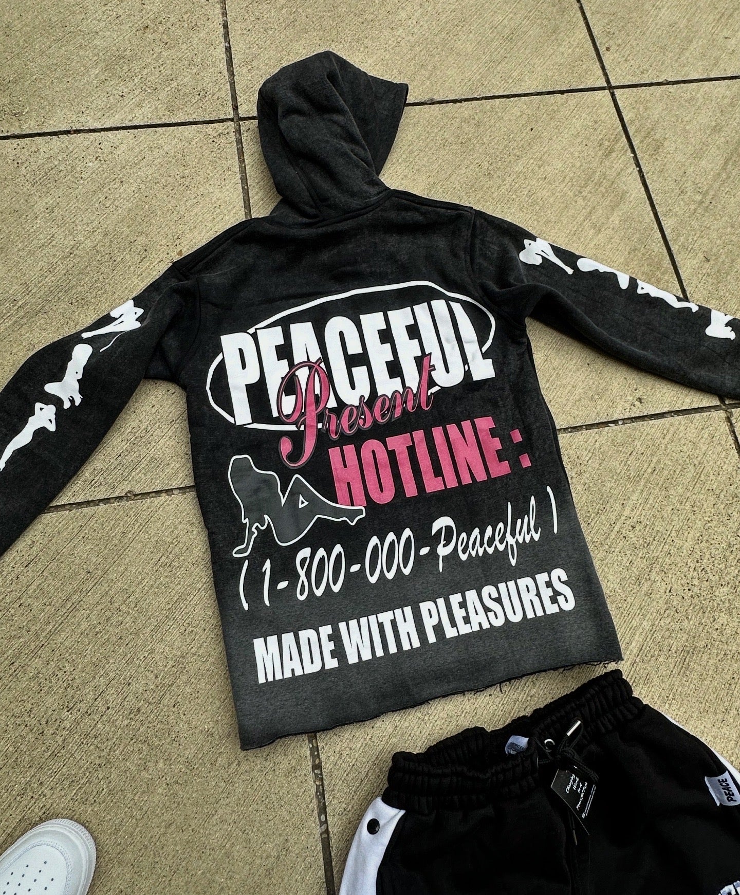 ‘Call Me When You’re Lonely’ Black Hoodie