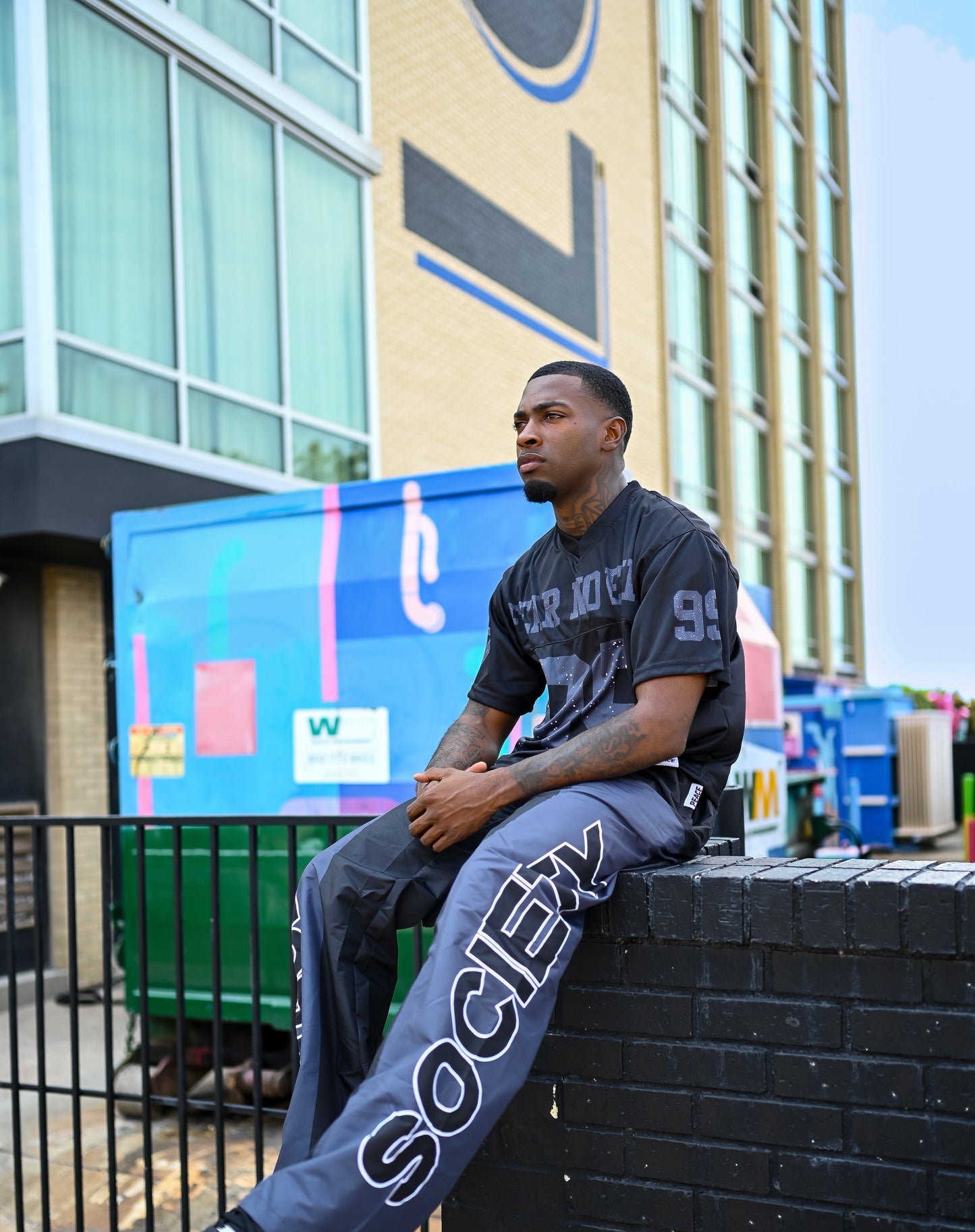 ‘Fear No Evil’ Baggy Pants