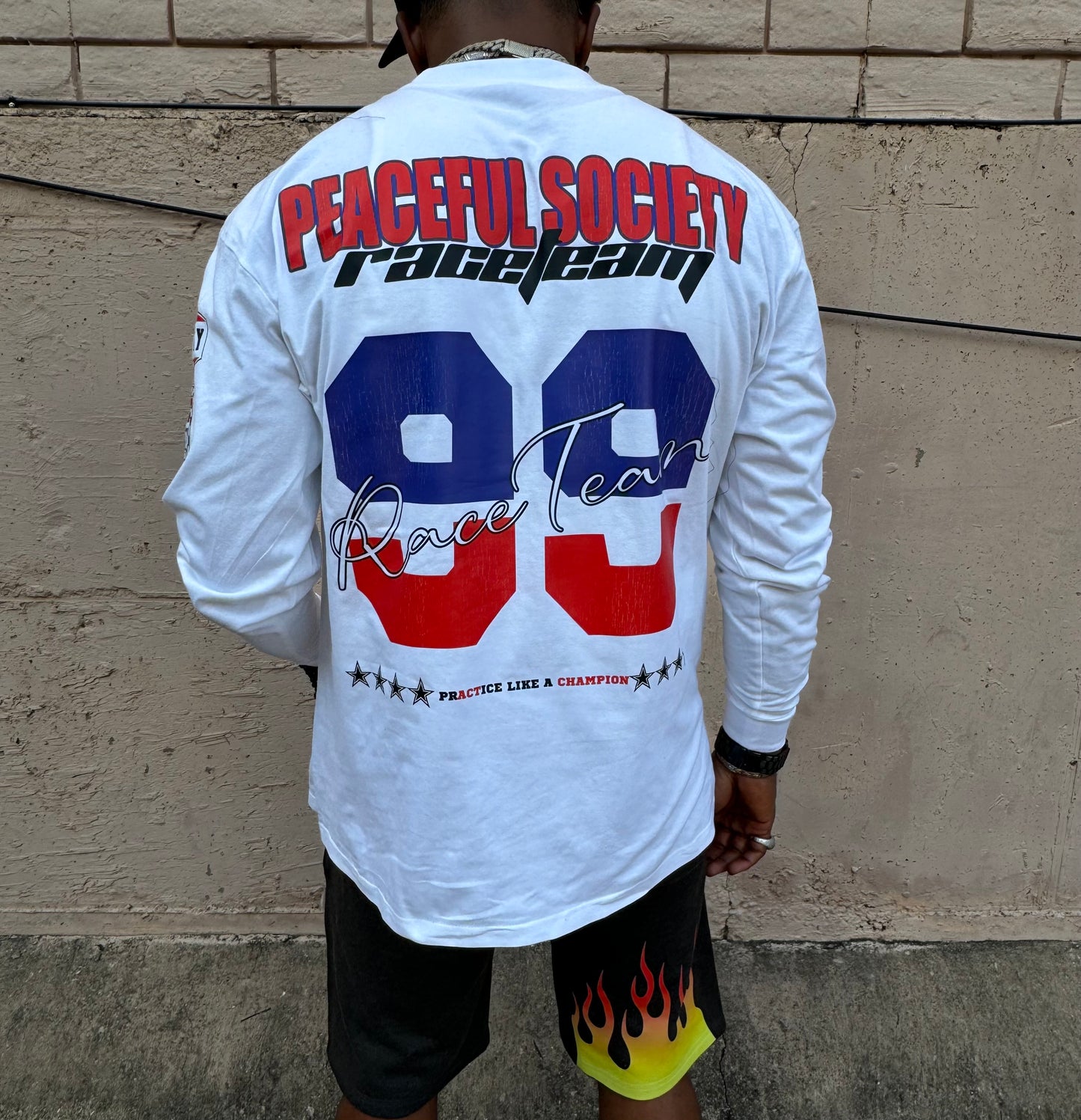Peaceful Society “Raceteam” Shorts