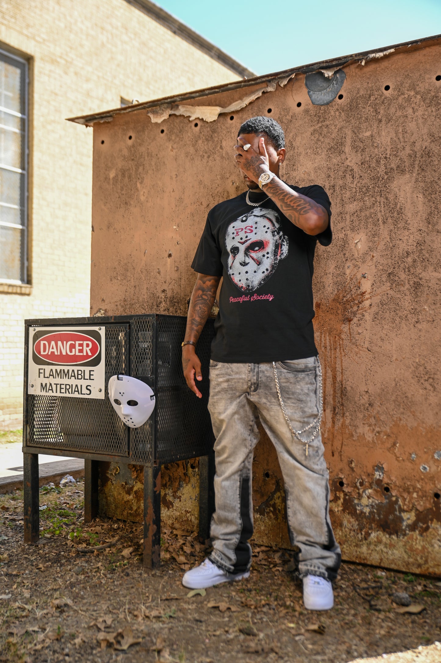 ‘Peaceful Society’ Jason Shirt