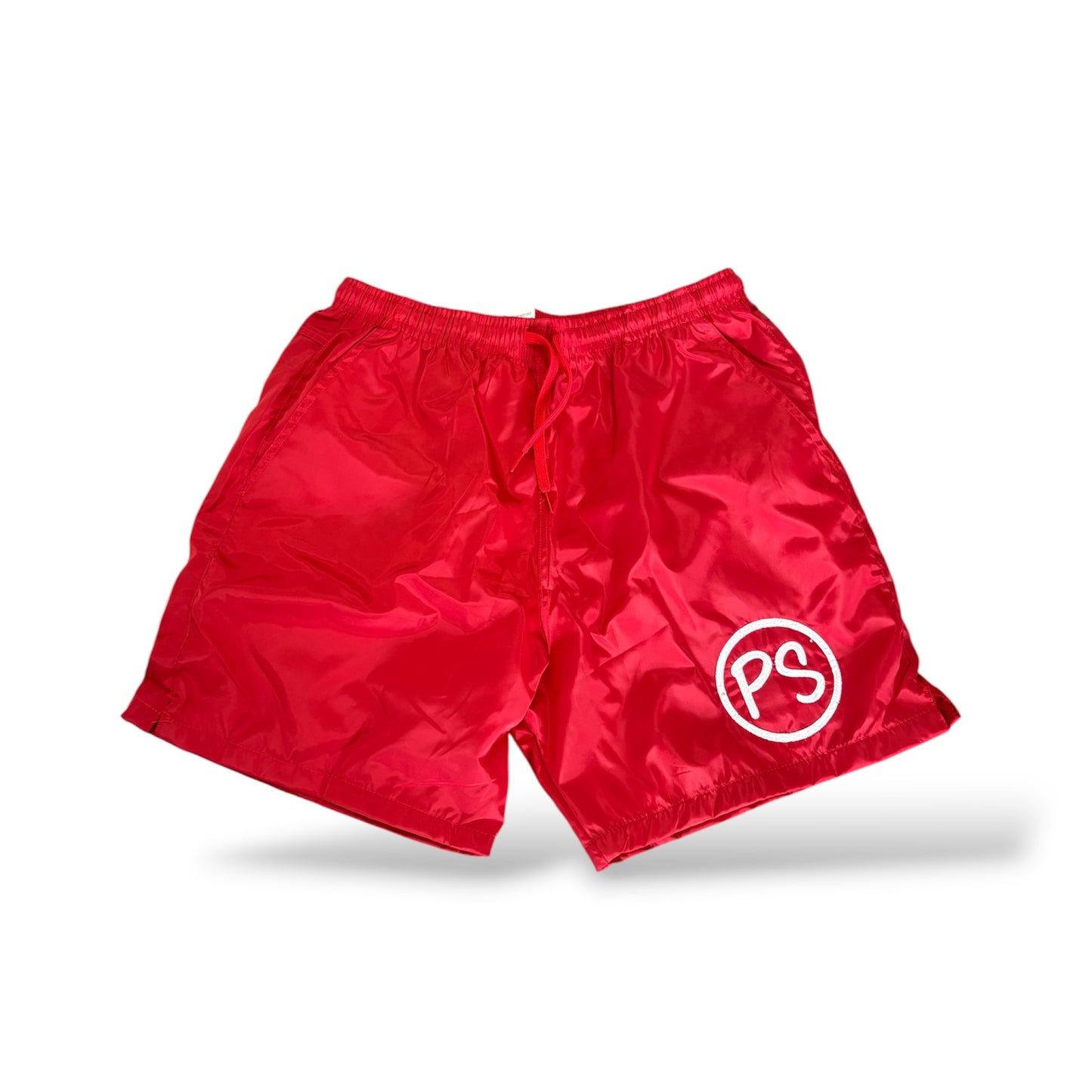 Red ‘PS’ Shorts