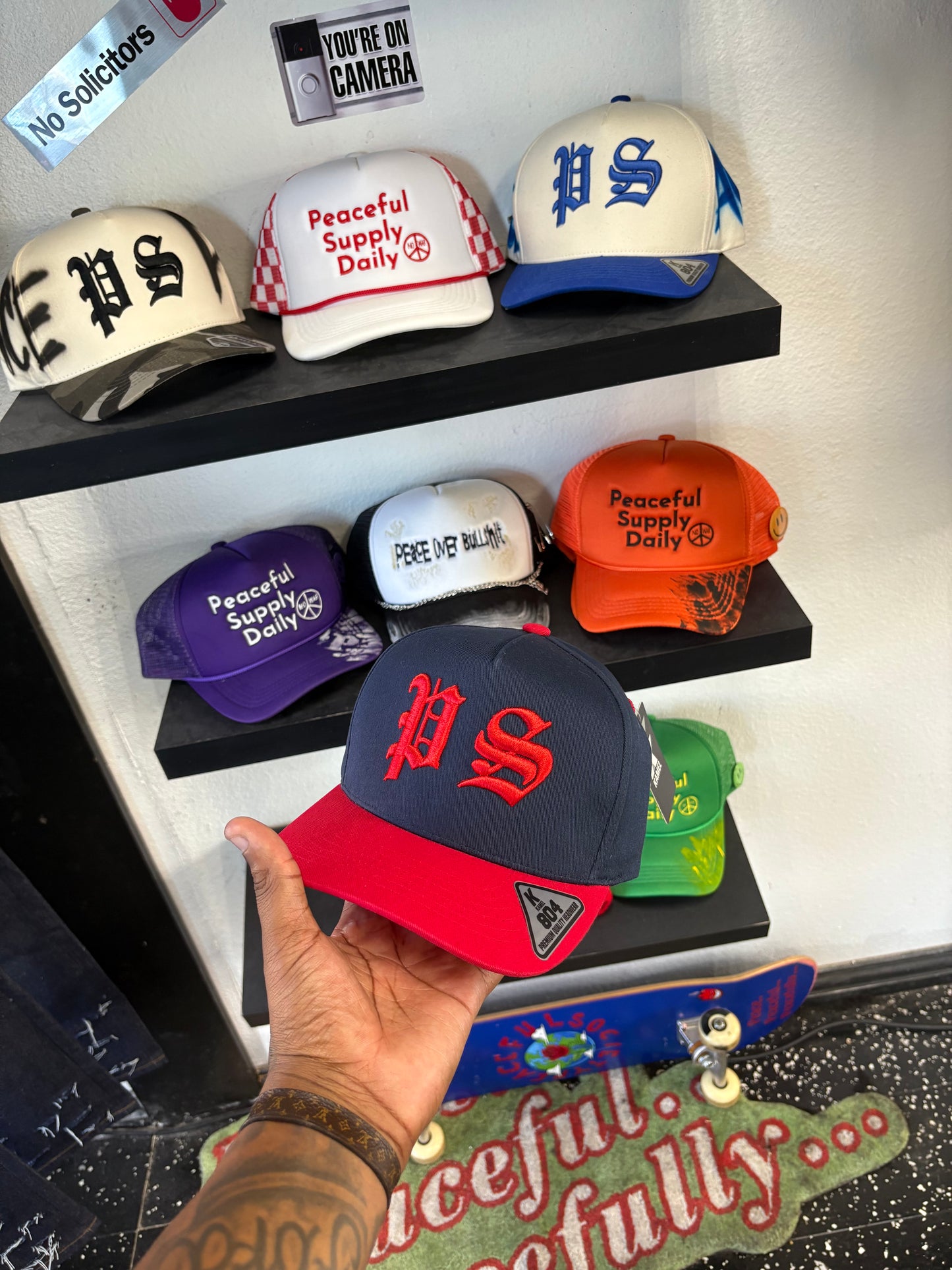 ‘PS’ Yankee Snapback