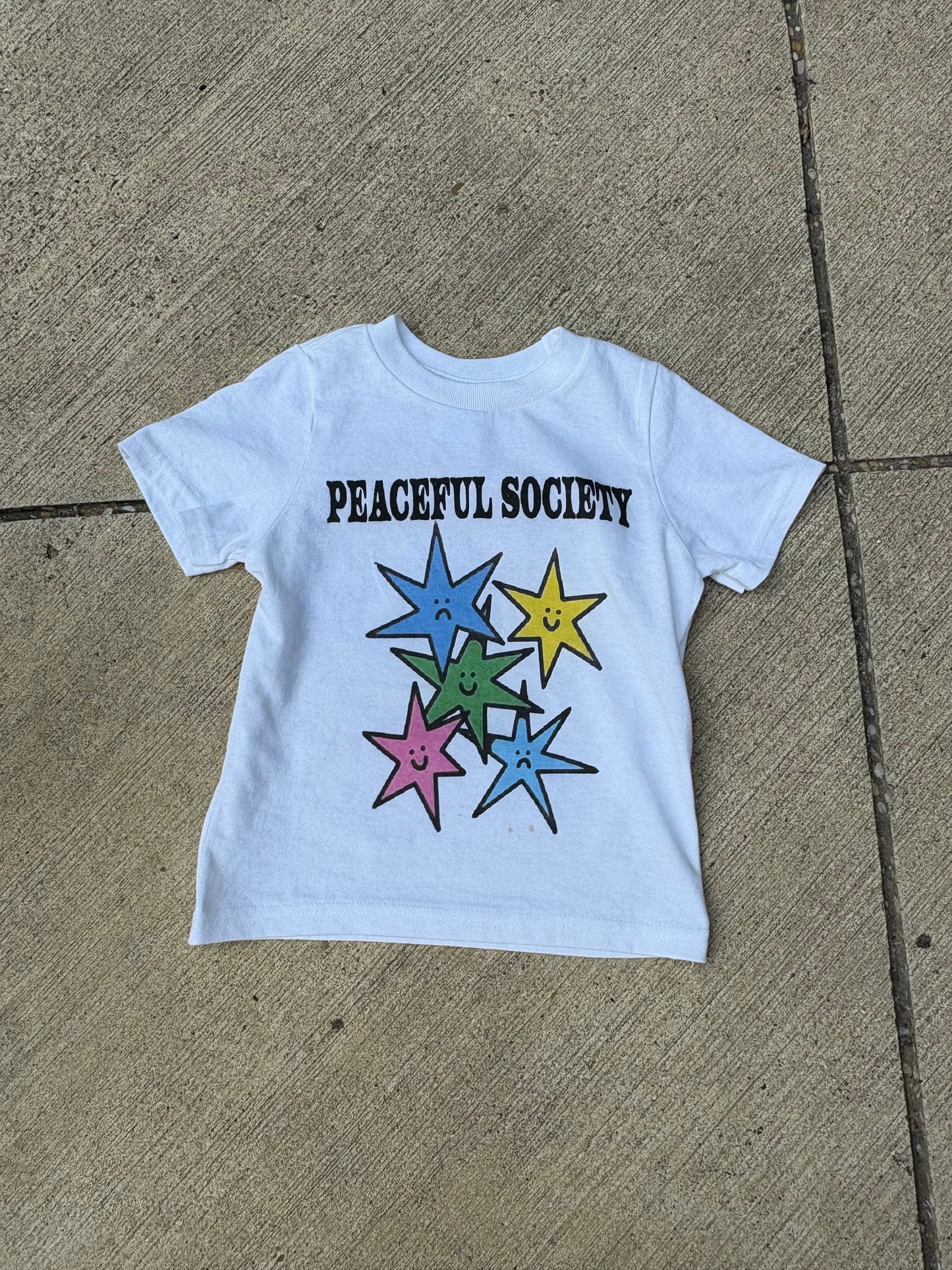 Youth ‘SuperStar’ Graphic White T-shirt