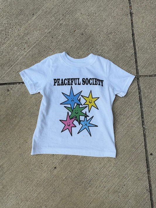 Youth ‘SuperStar’ Graphic White T-shirt