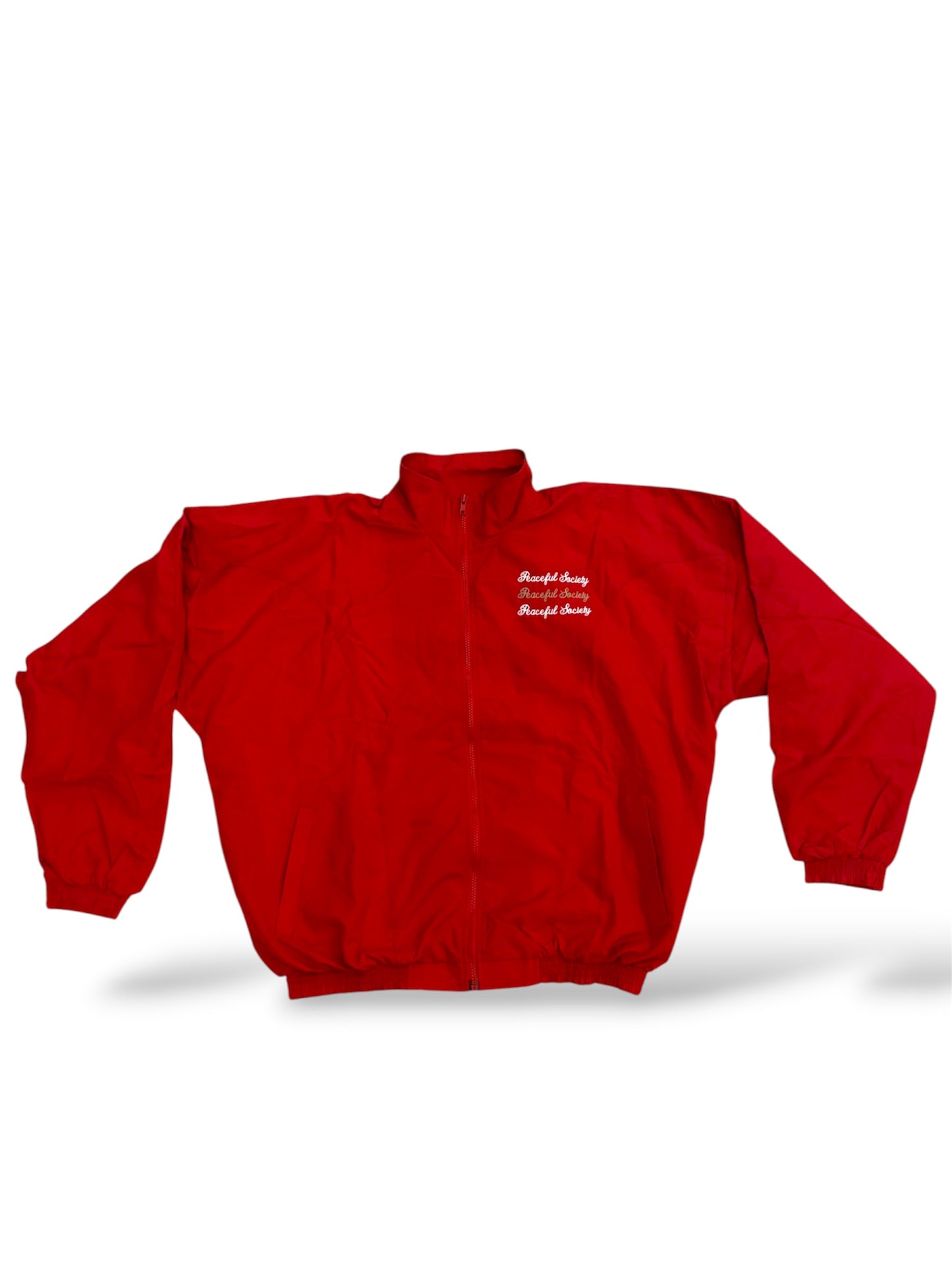 Red ‘Windbreaker’ Jacket