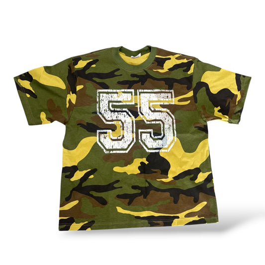 Camo ‘55’ Crop T-Shirt