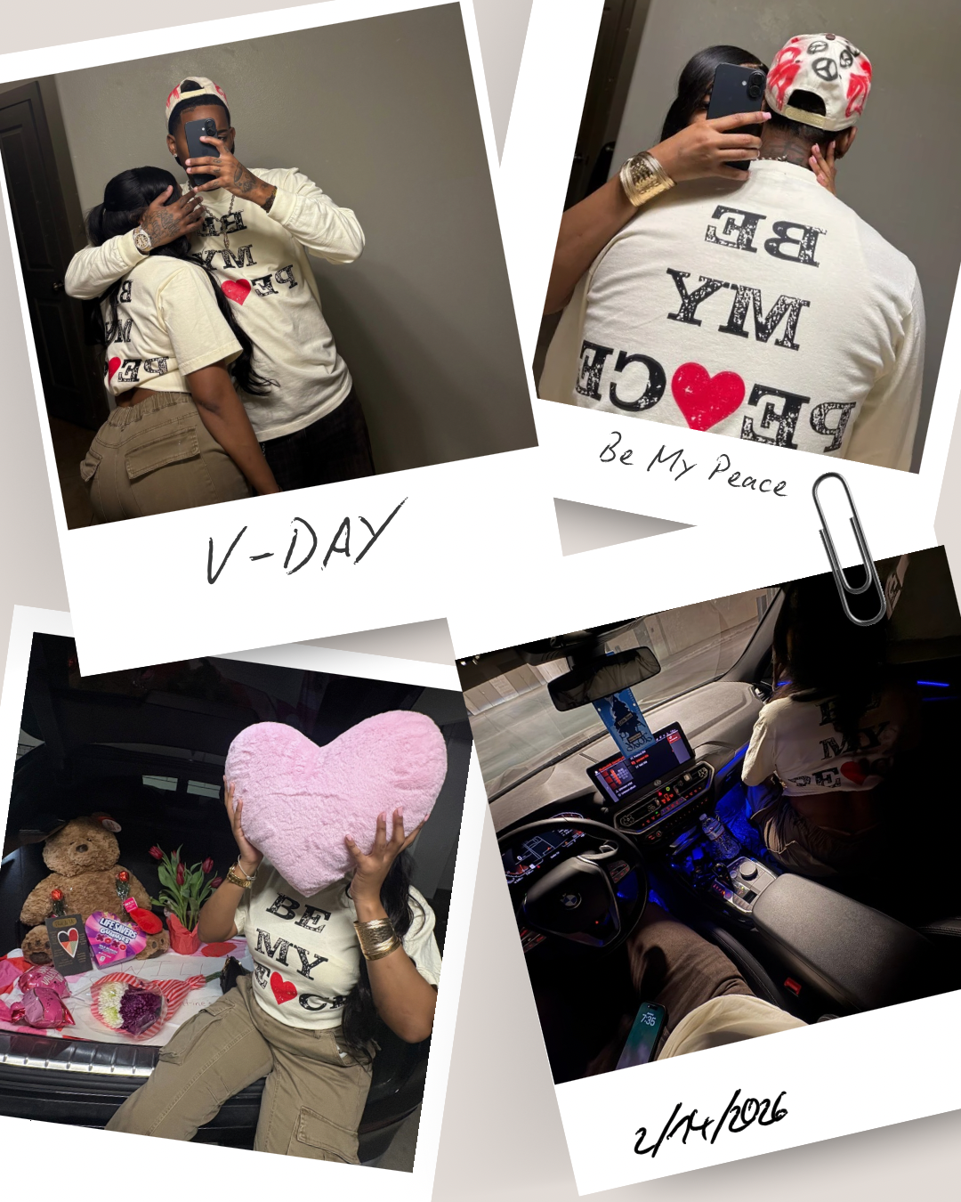‘Be My Peace’ Long Sleeve T-Shirt