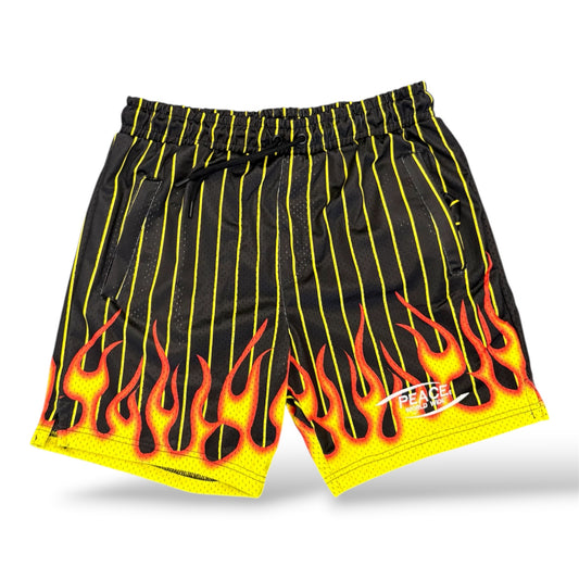 Peace ‘On Fire’ Shorts