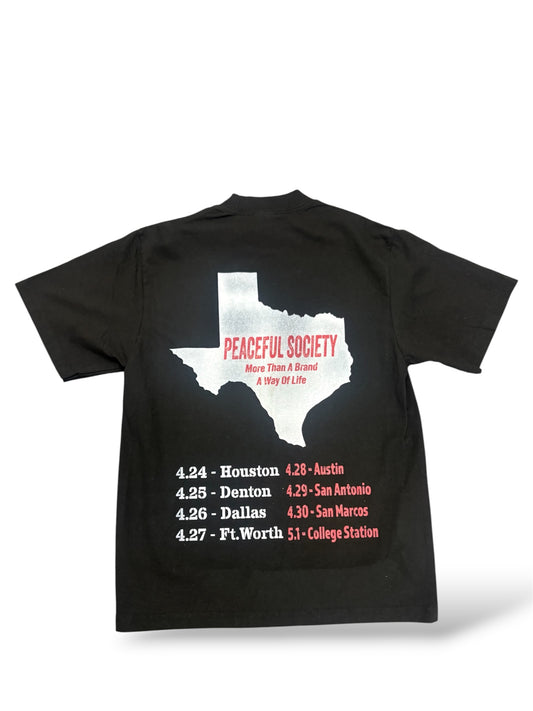 Black PS ‘Texas Tour’ T-Shirt