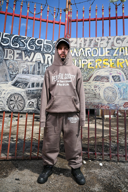 Peaceful Society ‘Vintage Hoodie Set”