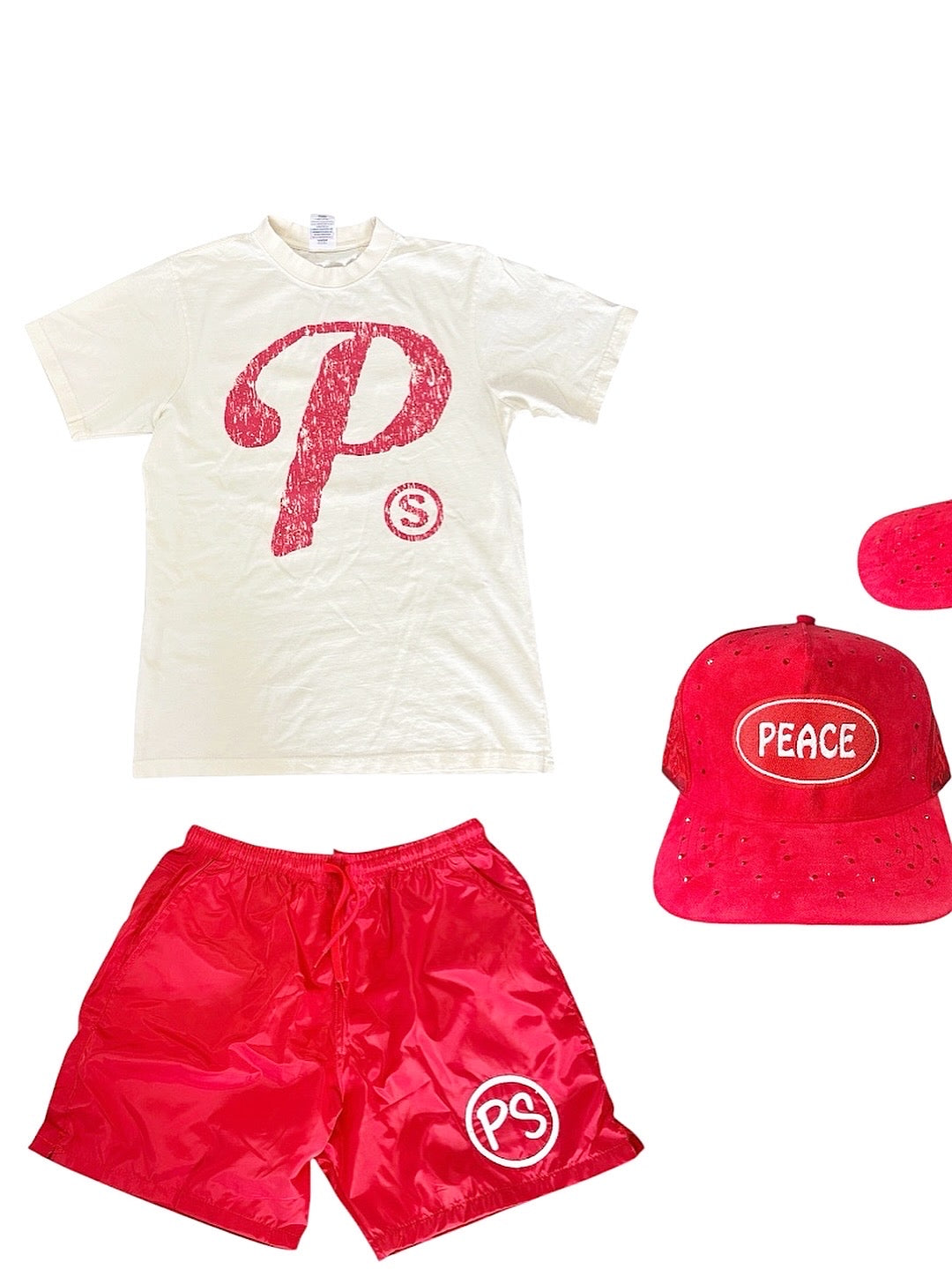 Cream ‘P’ T-Shirt