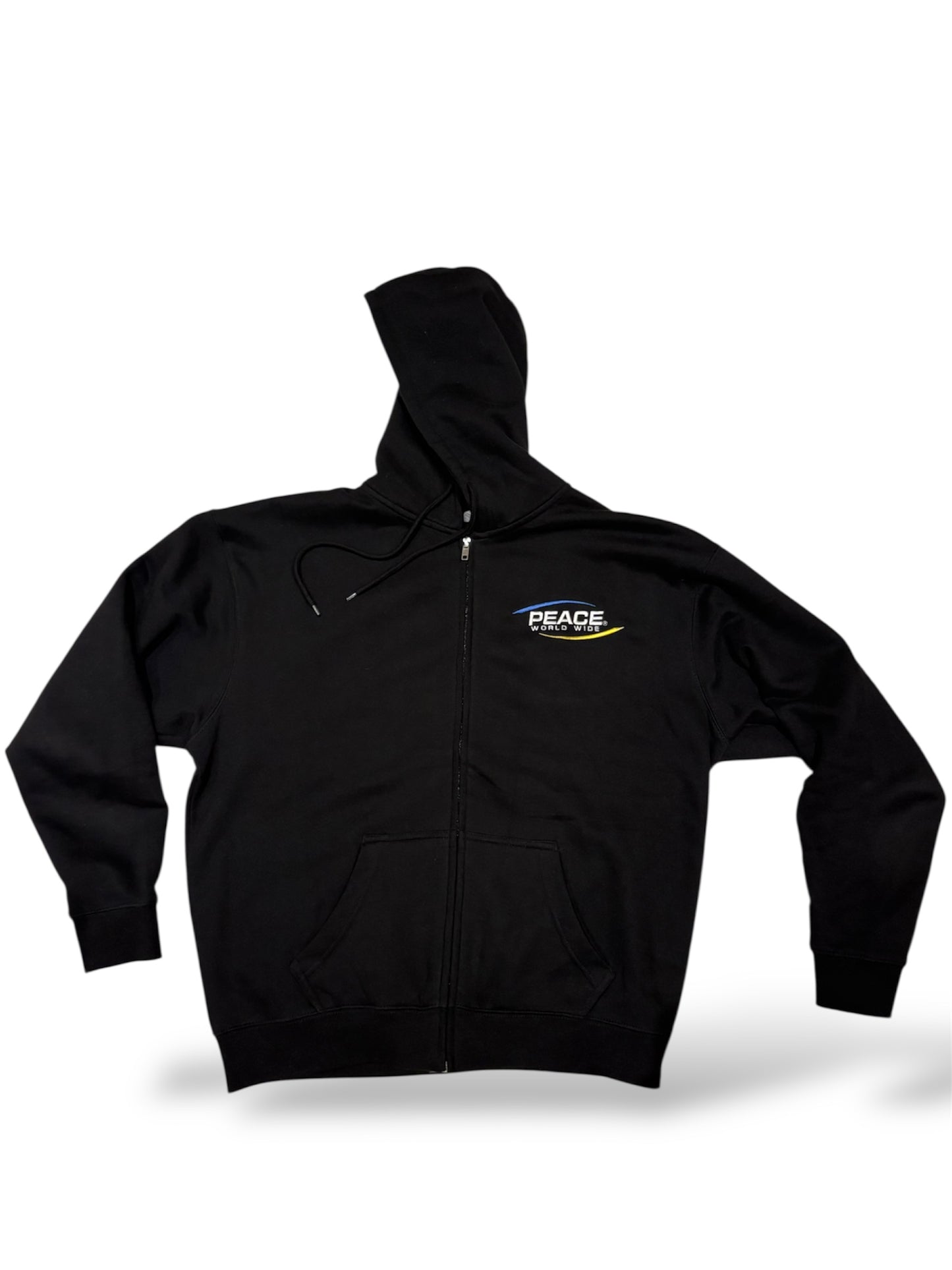 ‘Peace World-Wide’ Zip Up