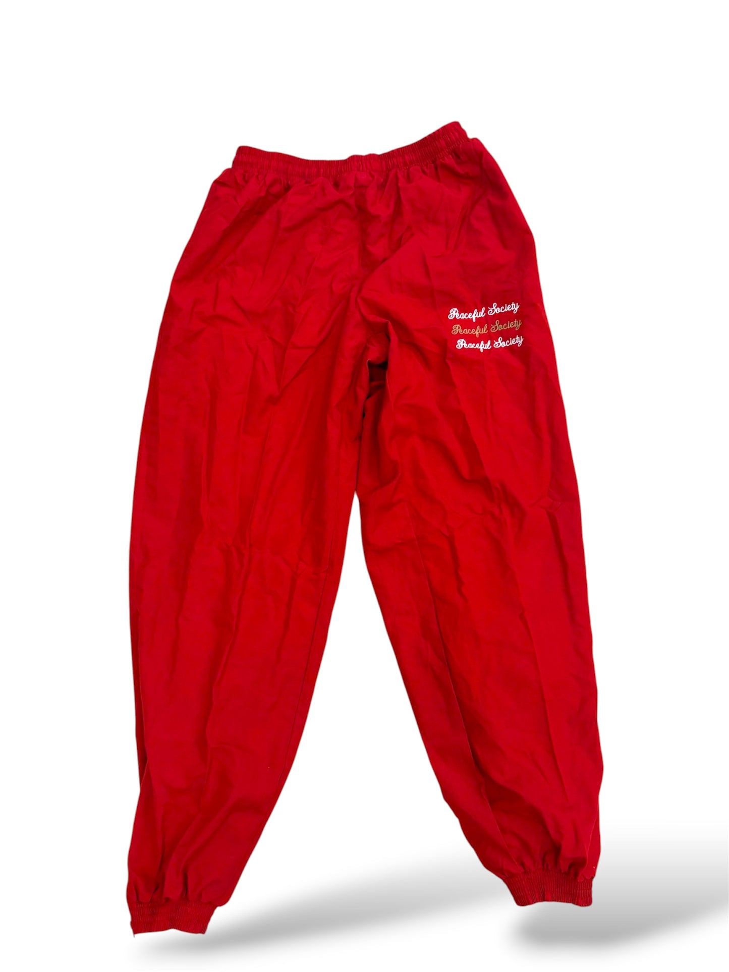 Red ‘Windbreaker’ Pants