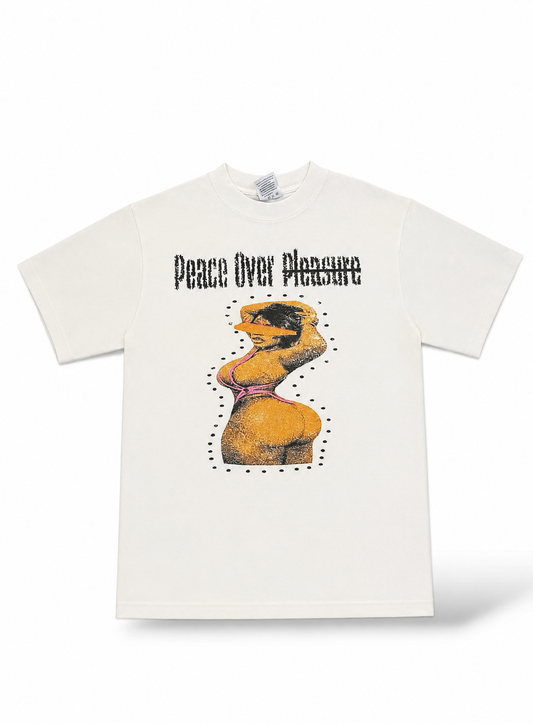 ‘Peace Over Pleasure’ T Shirt