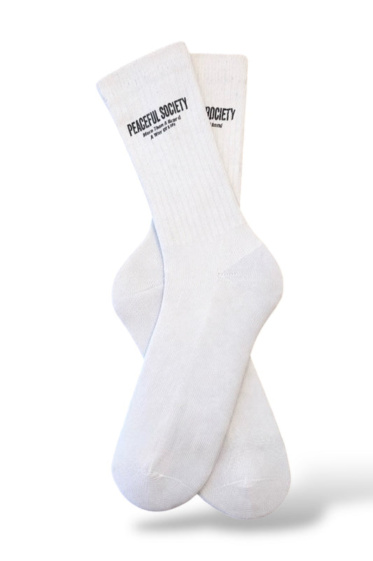 ‘Peaceful Society’ Everyday Socks