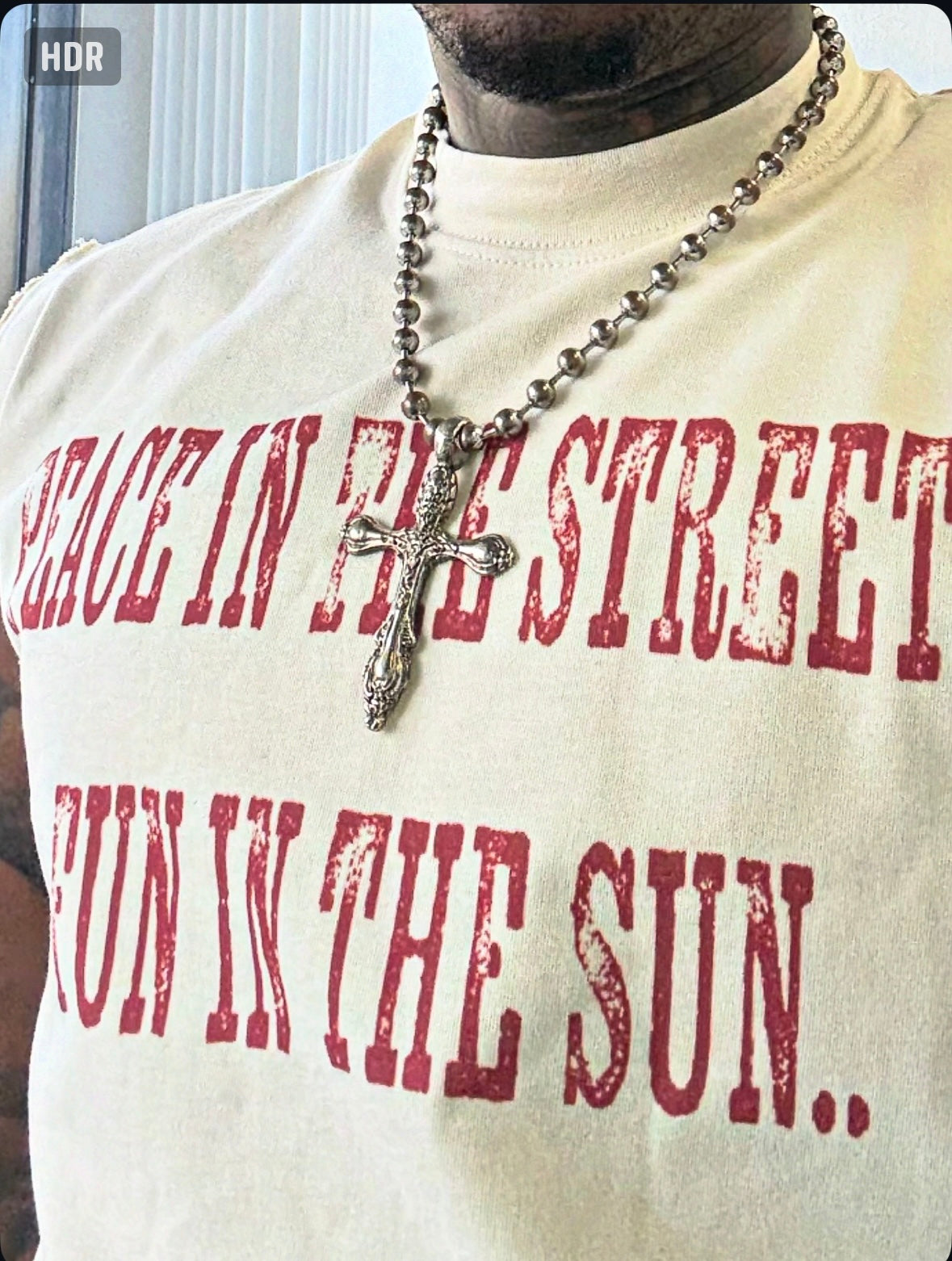 ‘Peace in the Streets’ Springbreak Sleeveless T-Shirt