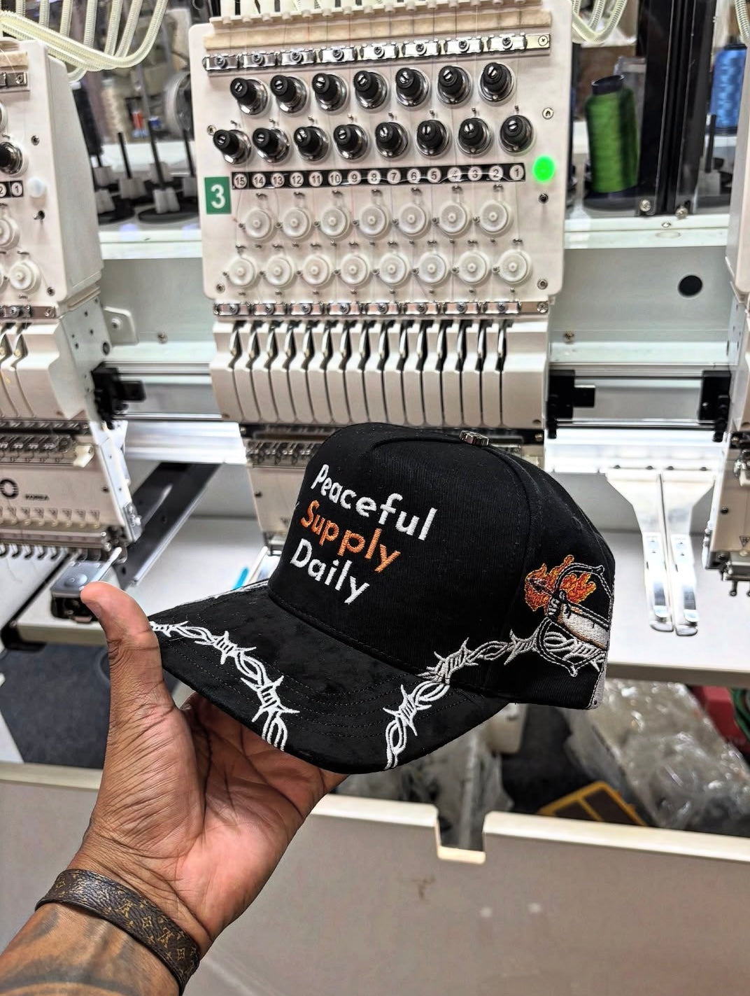 ‘Peaceful Supply Daily’ Vintage Cupid Hat