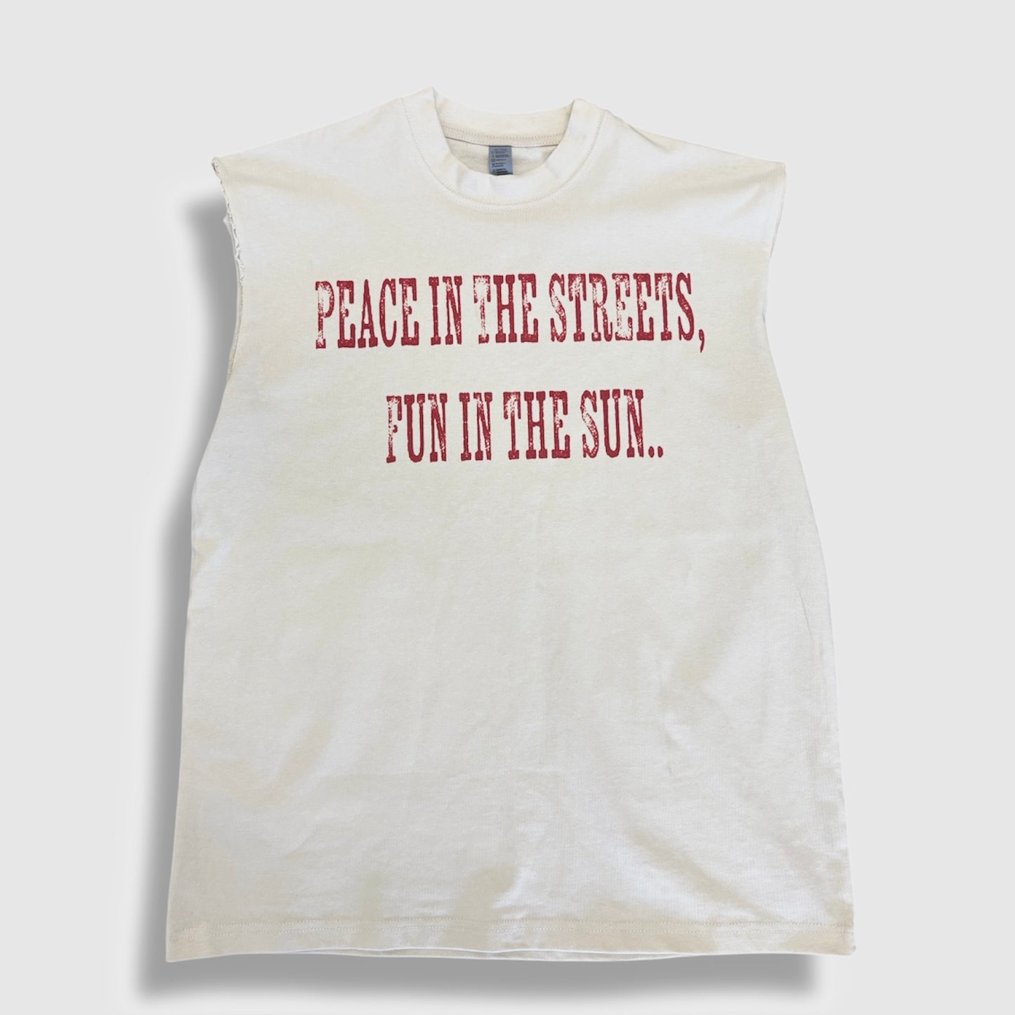 ‘Peace in the Streets’ Springbreak Sleeveless T-Shirt