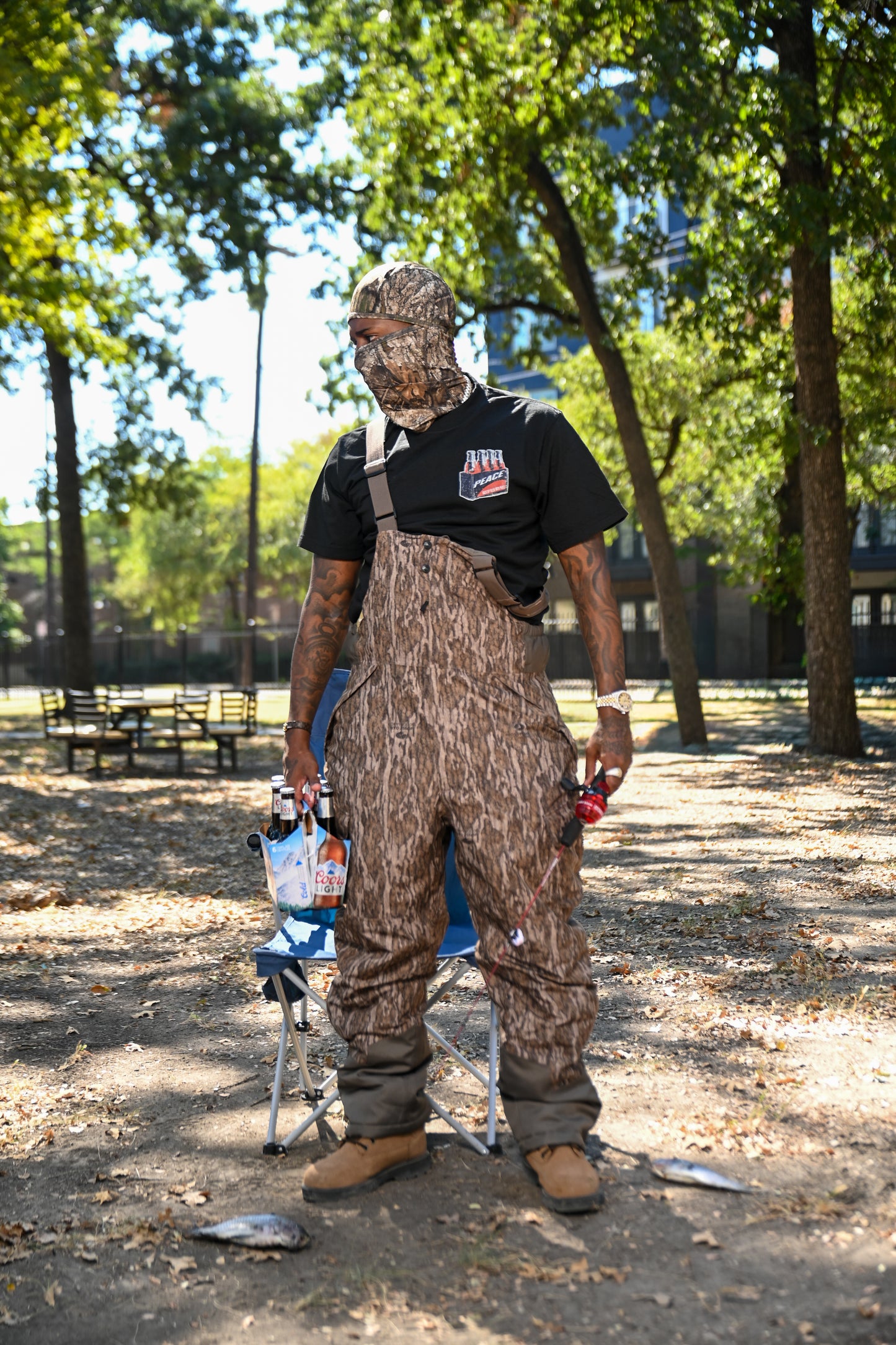 Black ‘Every Sip Filled With Peace’ T-Shirt