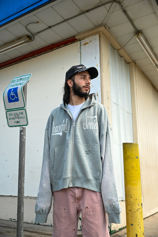 Peaceful Society ‘Vintage Rhinestone’ Jacket