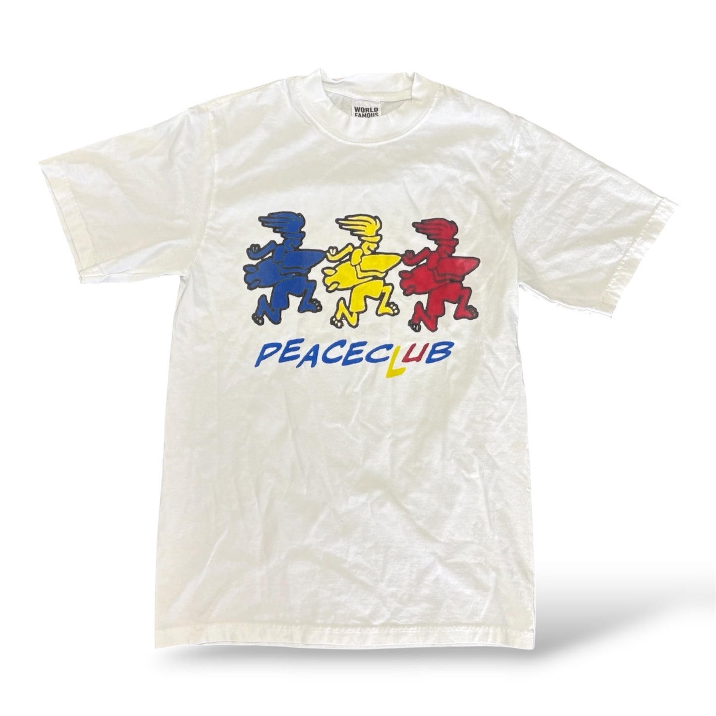 White ‘Peace club’ T-Shirt