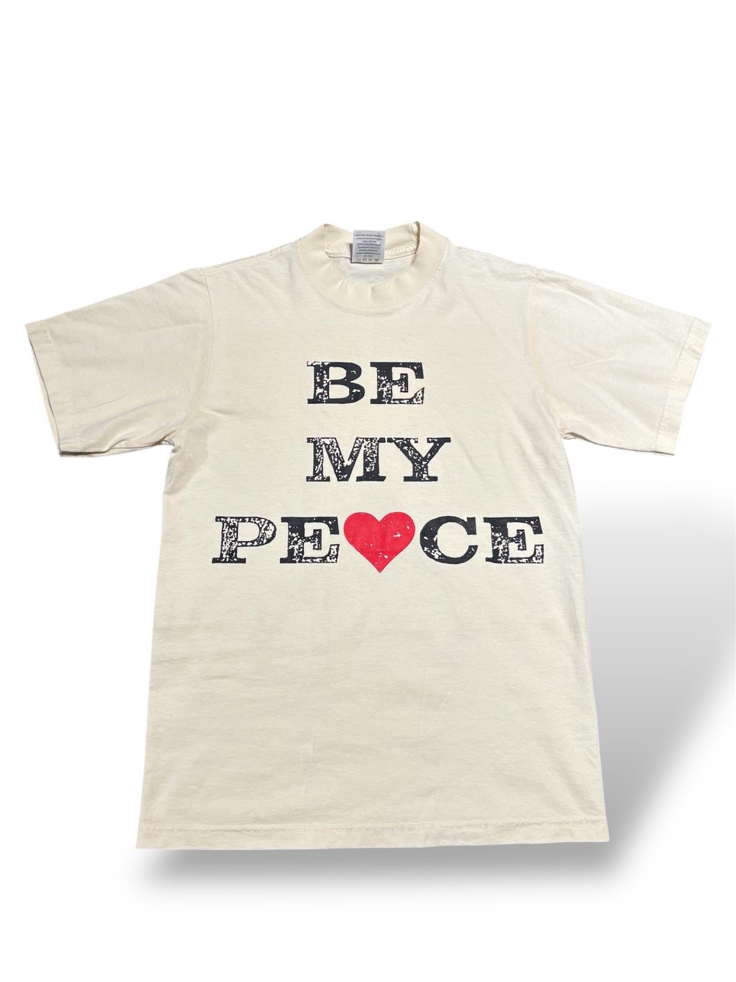 ‘Be My Peace’ Short Sleeve Heavyweight T-Shirt