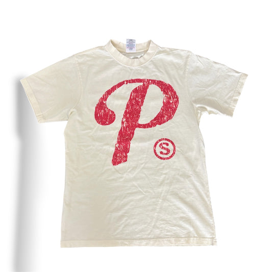 Cream ‘P’ T-Shirt