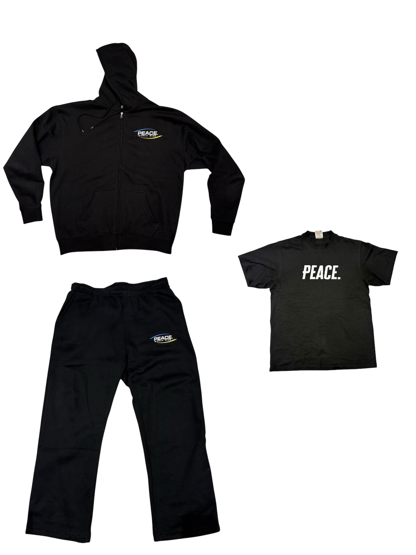 (a) ‘Peace’ Heavyweight T-Shirt